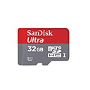 Sandisk SDSDQUA-032G-Z46A Micro SD  TF carte memoire w  adaptateur SD - 32 Go classe 10