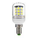 e14 5w 30x5050smd 300lm 6000-6500k lumiere blanche froide a mene l ampoule de mae