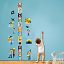 Createforlife  heureux de bande dessinee d enfants d enfants autocollant de piece de creche mur Wall Art Stickers