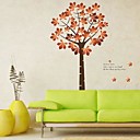 Createforlife  Maple arbre de bande dessinee pour enfants autocollant de piece de creche mur Wall Art Stickers