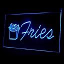 Chips Fries Publicite LED Connexion