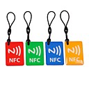 NXP ntag203 144 octets 1356 MHz intelligents tags NFC pour les telephones portables 4 pieces