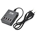 vina portable intelligent 5a haute vitesse 4 ports usb chargeur rapide avec adaptateur nous  UE Plug