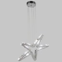 Forme simple etoile cinq branches design Chandelier