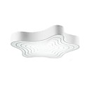 Flush Mount Lumieres croissance Anneau 18W LED Metal stenope moderne de mode simple