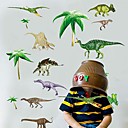 Createforlife  dinosaure de bande dessinee mondiale autocollant de piece de creche mur Wall Art Stickers enfants