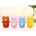 Plastique Creative forme mignonne de bande dessinee Petit Ours minuterie mecanique 7.5x5x11cm  campouleur aleatoire 