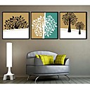 Arbre Art Peintures encadree Toile Lot de 3