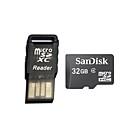 sandisk micro sd  tf carte memoire w  USB lecteur de carte 32gb  classe 4