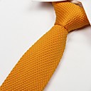 solide orange cravat...