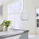 Pendant Lights Blanc corde de chanvre tisse la main moderne