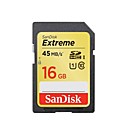 sandisk UHS-1 extreme SDHC 16 Go vitesse de la carte memoire jusque