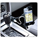 support de telephone de voiture  seul port USB  allume-cigare chargeur de voiture 5V 15 support de telephone