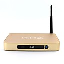 Zoomtak couleur dor T8 Amlogic S802 Quad Core 20 GHz 2 Go 8 Go A9 GPU Mali-8 de base 450 XBMC 12.0 Android 4.4 Kitkat 4K Smart TV BOX