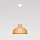 Pendant Lights origine Bois Campouleur canne tisses la main moderne