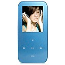 ONN V2 Ultra-Slim 1.8 Lecteur MP3 avec ecran TF  FM Bleu 8 Go