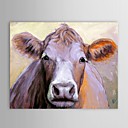 Peinture l huile peinte la main Animaux Vache avec cadre tendu