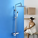 HPB  contemporaine robinet en laiton chrome de douche avec la technologie dinjection dair la tete de douche