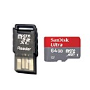 SanDisk Ultra carte memoire Micro SDHC  TF w  64 Go classe 10