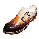 Leather Mens Low Hee...