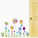 Createforlife  Papillons de vol de bande dessinee jardin d enfants autocollant de piece de creche mur Wall Art Stickers