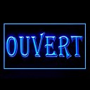 Ouvert Ouvert Publicite LED Connexion