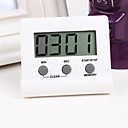 Plastique Le Minuteur Eletronical Forme Timer 6.4x5.6x1.7cm