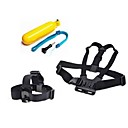 accessoires GoPro 3 en 1 sangle de poitrine  serre-tete  flottant poignee de poignee pour Hero GoPro 1 2 3 3  de la camera