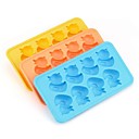 Canard de bande dessinee glace  en silicone Ice Cubes  couleur aleatoire  silicone