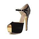 Stiletto Heel Peep T...