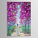 peinture l huile paysage couples romantiques avec toile peinte la main sur canevas tendu