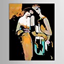 peints la main peinture l huile gens amoureux peintures murales avec cadre etire