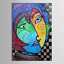 Peint la main peinture l huile Musee Masters Paintings Pablo Picasso baiser Reproduction peinture avec cadre etire