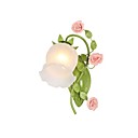 Appliques Verre Fer Art Ceramique Roses Country Style rural