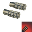 Carking12V 1157 5050SMD 27LED Red Light Car Rear Fog Light Bulb-2PCS