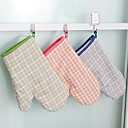 Plaid en coton brode Four epais mitaines  couleurs assorties 