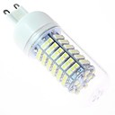 lumiere blanche ampoule led G9 7w 138smd3528 5500-6500k 220v