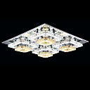 Les de plafond 4 Light simple cristal moderne MS-86350