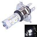 50W H4 CR 498LM Blanc 10-LED pour la direction du vehicule leger DC12-24V 1pcs