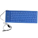 85 Cles Usb Slim Clavier souple gel de silice pliant clavier etanche silencieux