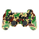 controleur sans fil camouflage double choc 3 bluetooth v4.0 pour ps3