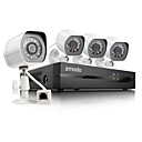 Zmodo  4CH HD NVR sPoE Security System with 4 720P Night IP Camera