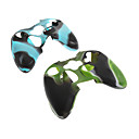 Cas de la peau 2pcs camouflage de protection en silicone pour Xbox 360 Controller