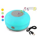 Waterproof haut-parleur portable Bluetooth Mini avec ventouse couleurs assorties