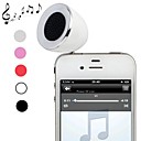 Mignon 3.5mm Telephone mobile Mini haut-parleur pour iPhone 4S 4 3GS 3G iPod iPad MP3 couleurs assorties