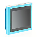 1.8 ecran multi-touch radio fm pince 8gb lecteur mp4 bleu