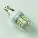 e14 4.5w 60x2835smd 500lm lumiere blanche froide conduit ampoule de mae