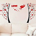 Createforlife  Cupidon de bande dessinee d arbre d amour d enfants autocollant de piece de creche mur Wall Art Stickers