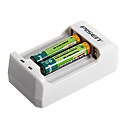 chargeur de batterie de PISEN ts-MC005 pour batterie aa  aaa avec au bouchon 2 piles AAA incluses