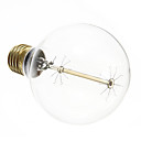 mlsled e27 40w 240-280lm 2700-3000K lumiere blanche chaude conduit ampoule goble couvercle transparent  230 V CA 